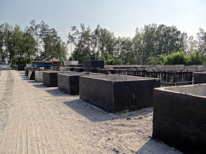 Szamba betonowe  w Paszkówce